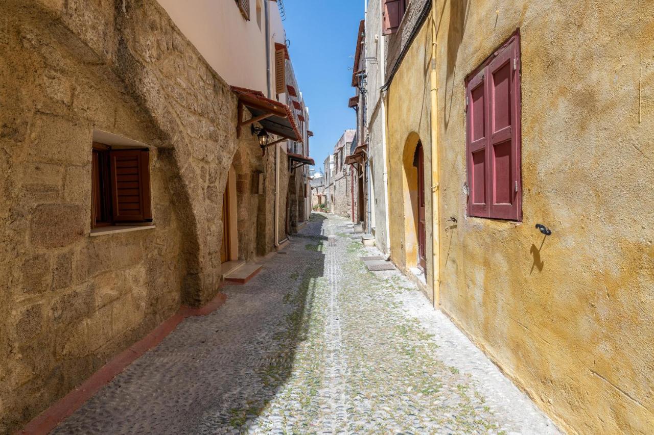 A Unique 3-4 Bedrooms House In Old Town Rhodes City ภายนอก รูปภาพ