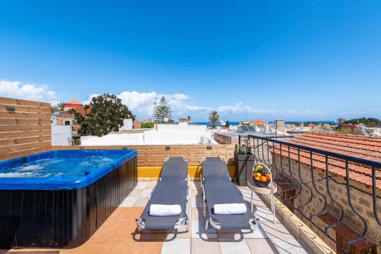 A Unique 3-4 Bedrooms House In Old Town Rhodes City ภายนอก รูปภาพ